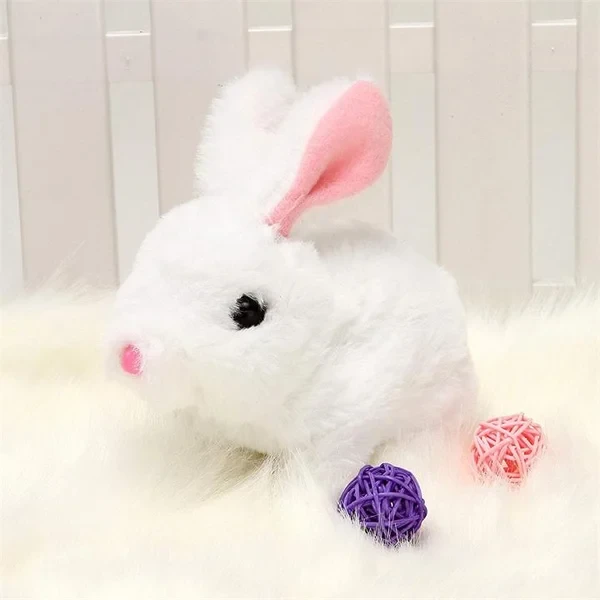 1Pcs- Electronic Rabbit Toy Easter Bunnies Can Walk and Talk