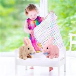 1Pcs- Electronic Rabbit Toy Easter Bunnies Can Walk and Talk